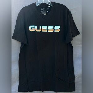 NWT‎ GUESS Black Shirt size Large